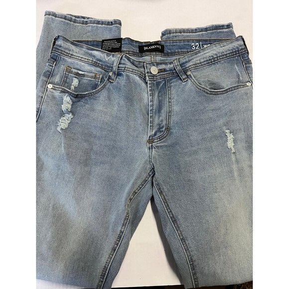 BlankNYC Wooster Slim Fit Mens Distressed Jeans Size 32 x 32 - Picture 10 of 10